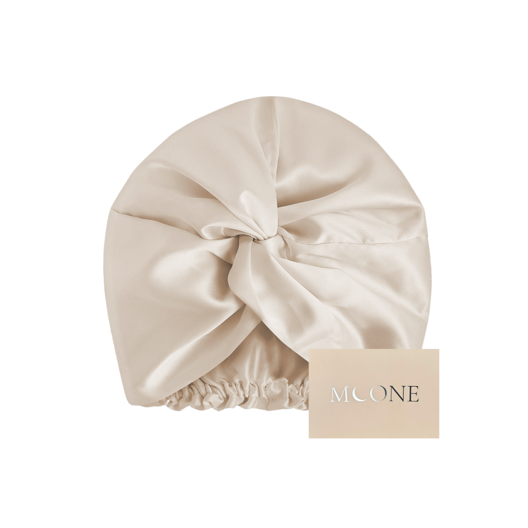 Schlafhaube aus 100 % Maulbeerseide 