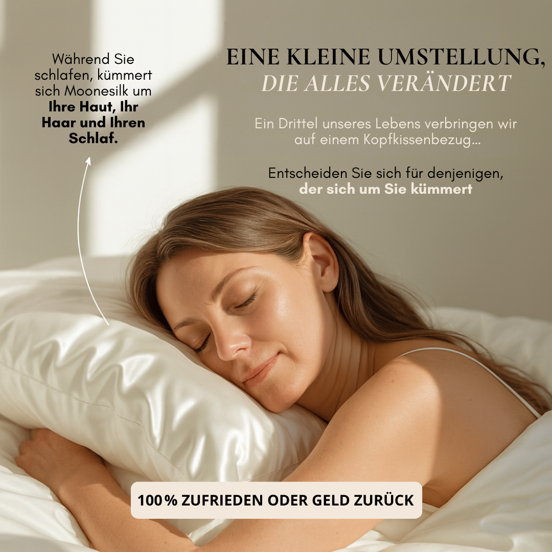 Kissenbezug aus 100 % Maulbeerseide 